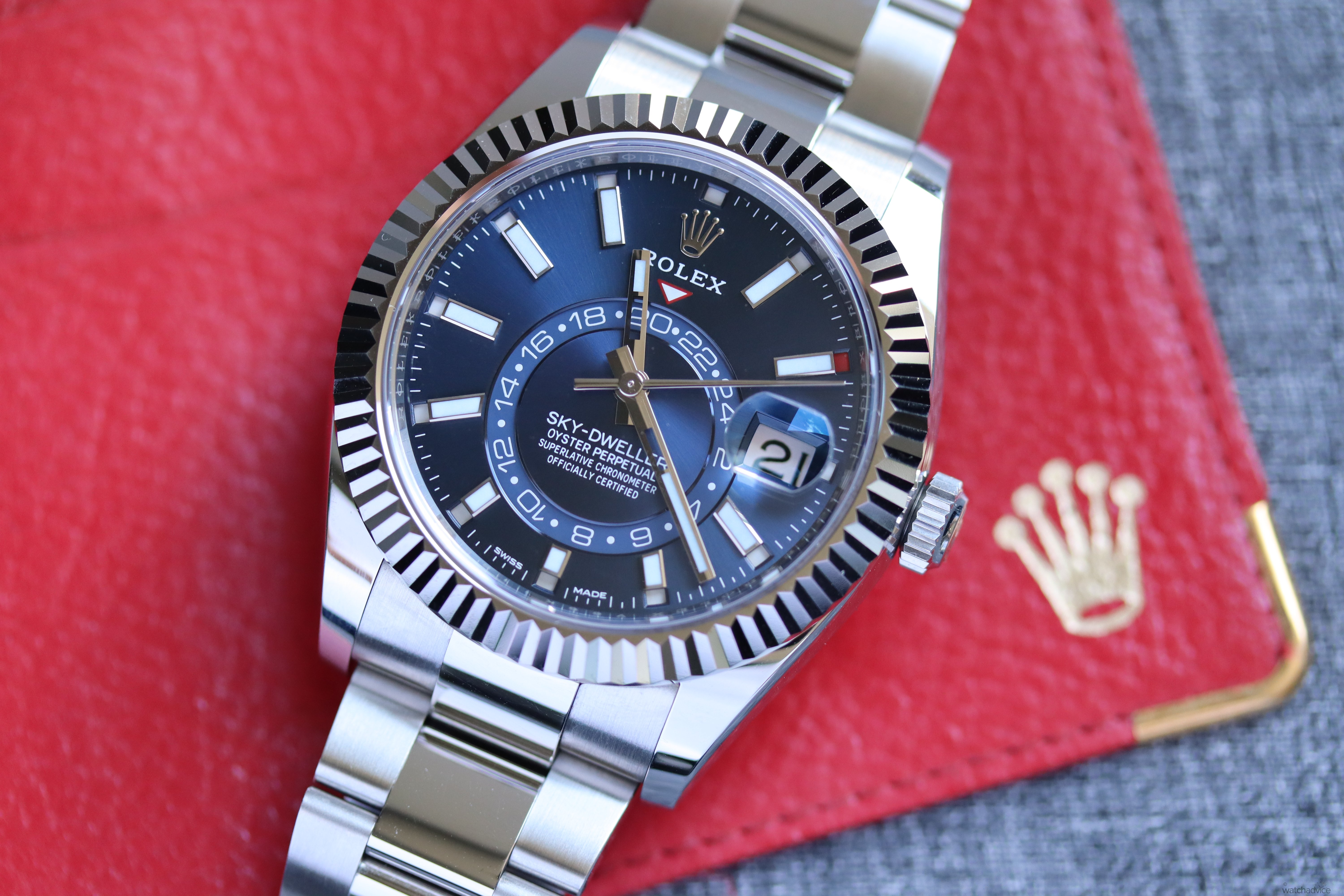 rolex sky dweller movement