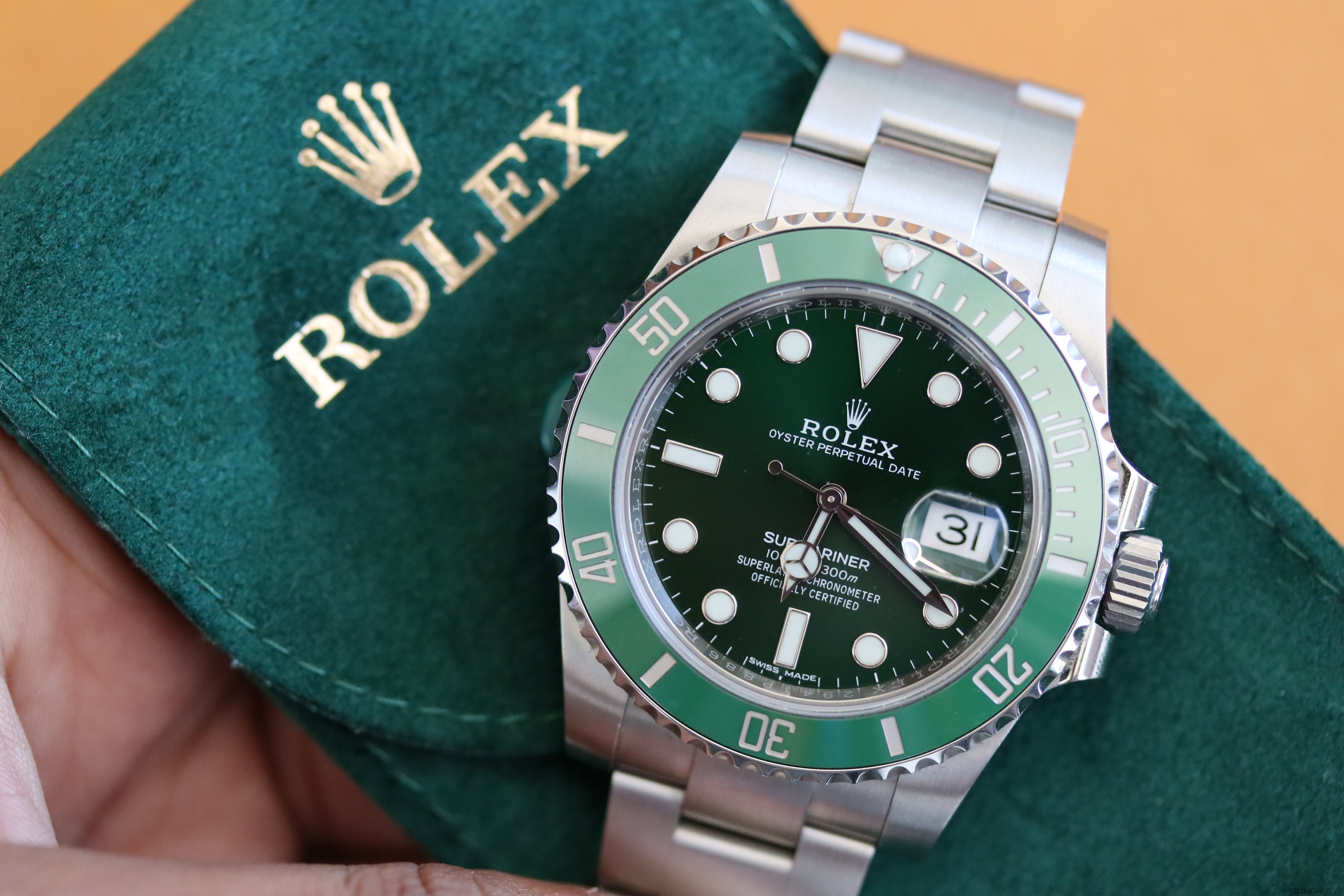 submariner date 116610lv