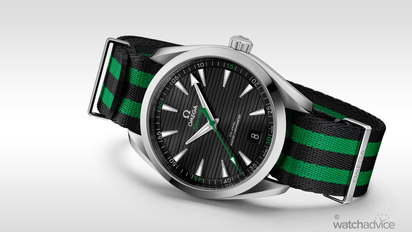 omega seamaster aqua terra golf green