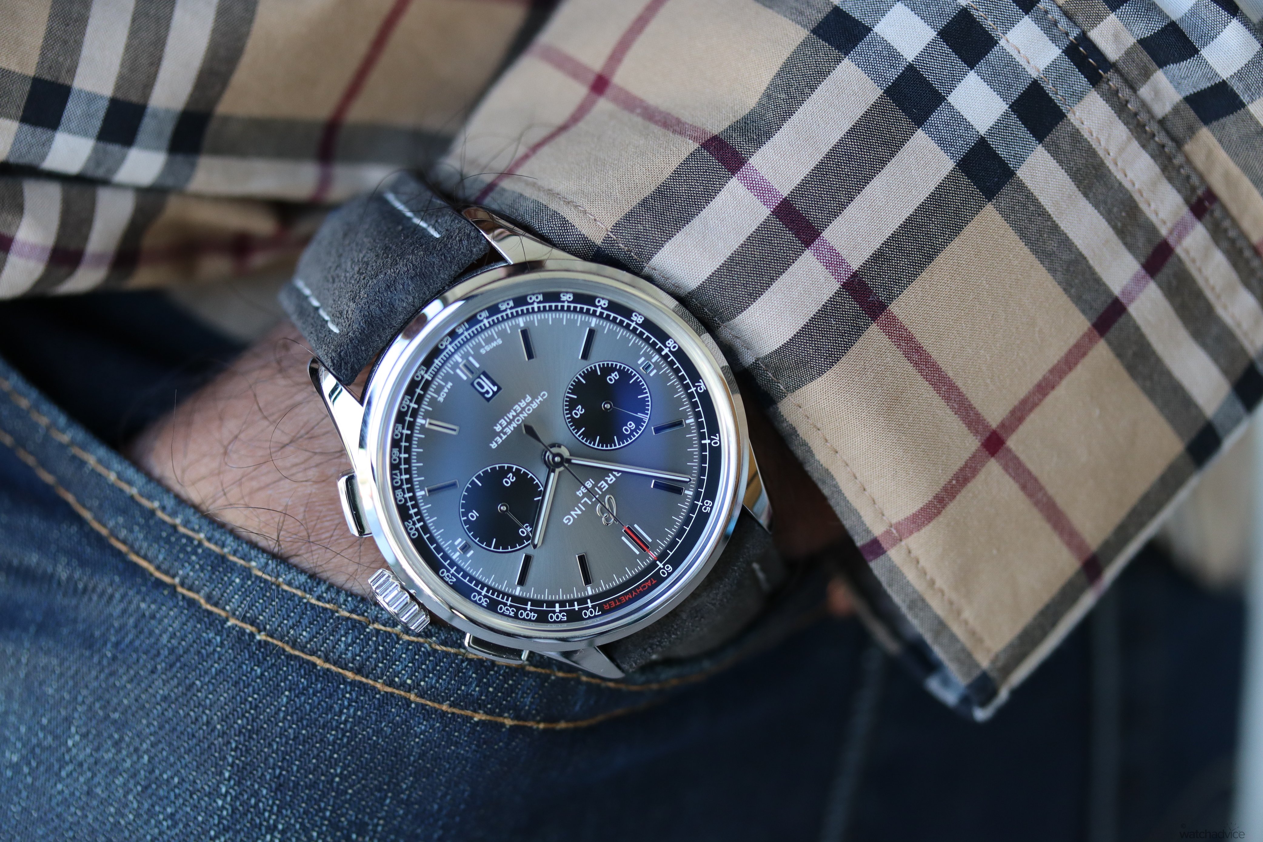 Breitling premier deals b01 review