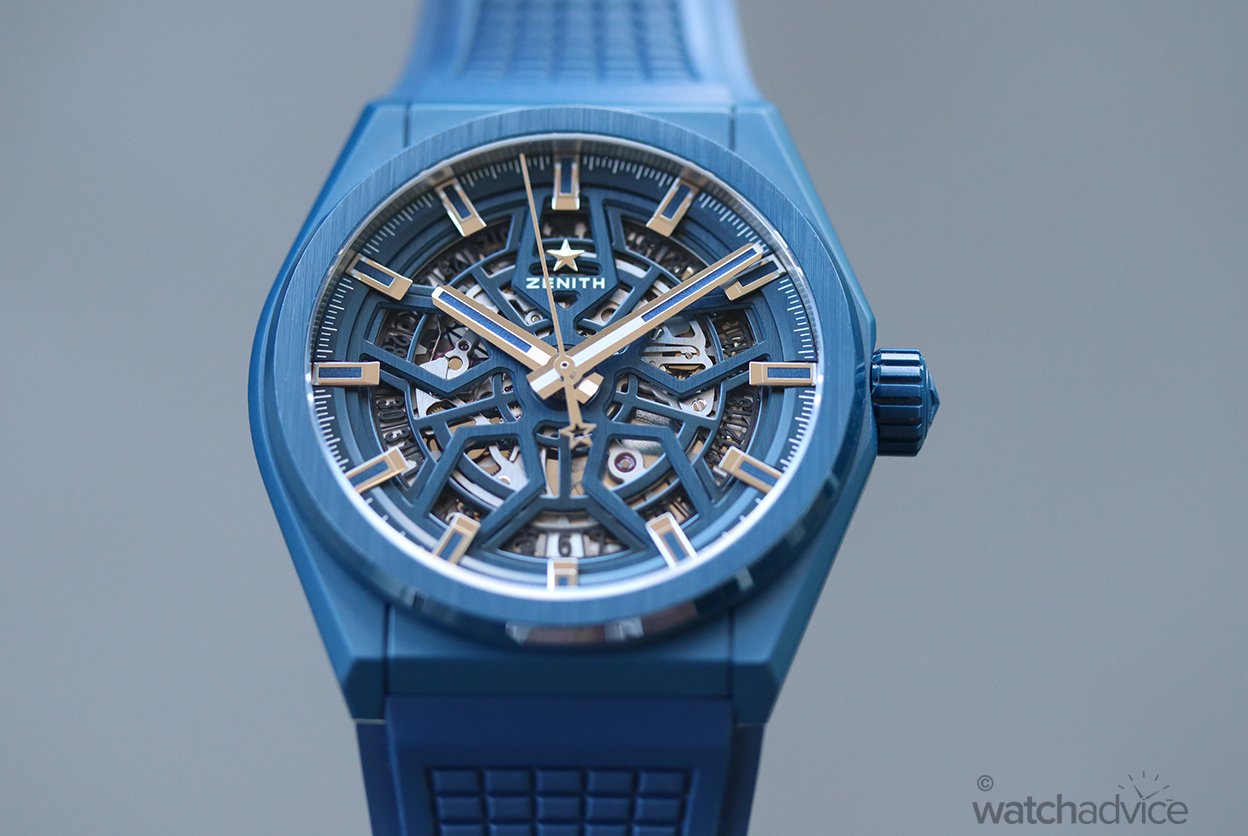 Zenith - Defy Classic Blue and White Ceramic