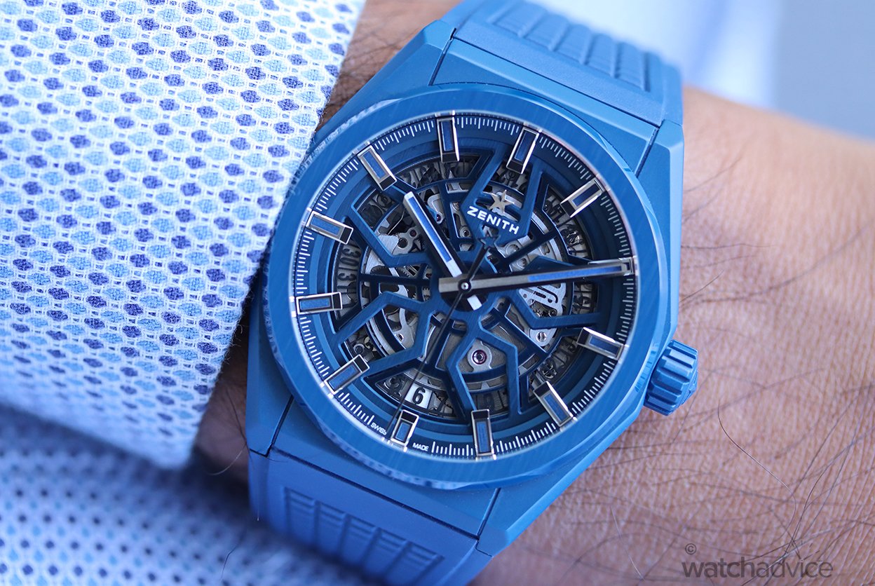 Zenith Defy Classic 41 blue ceramic 