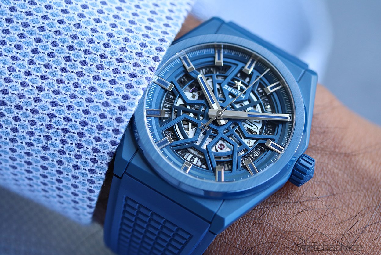 Zenith - Defy Classic Blue and White Ceramic