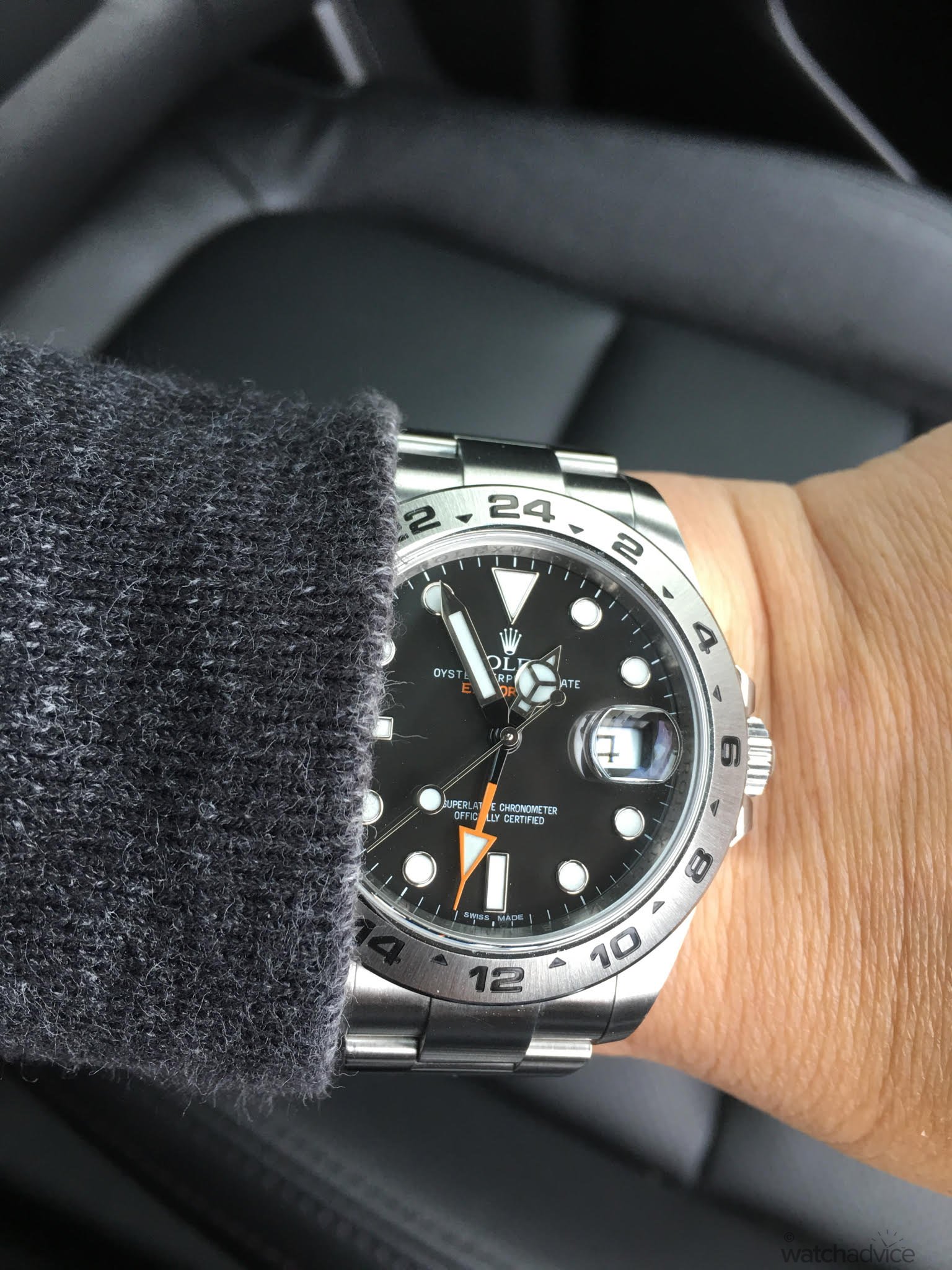 rolex 16570 wrist