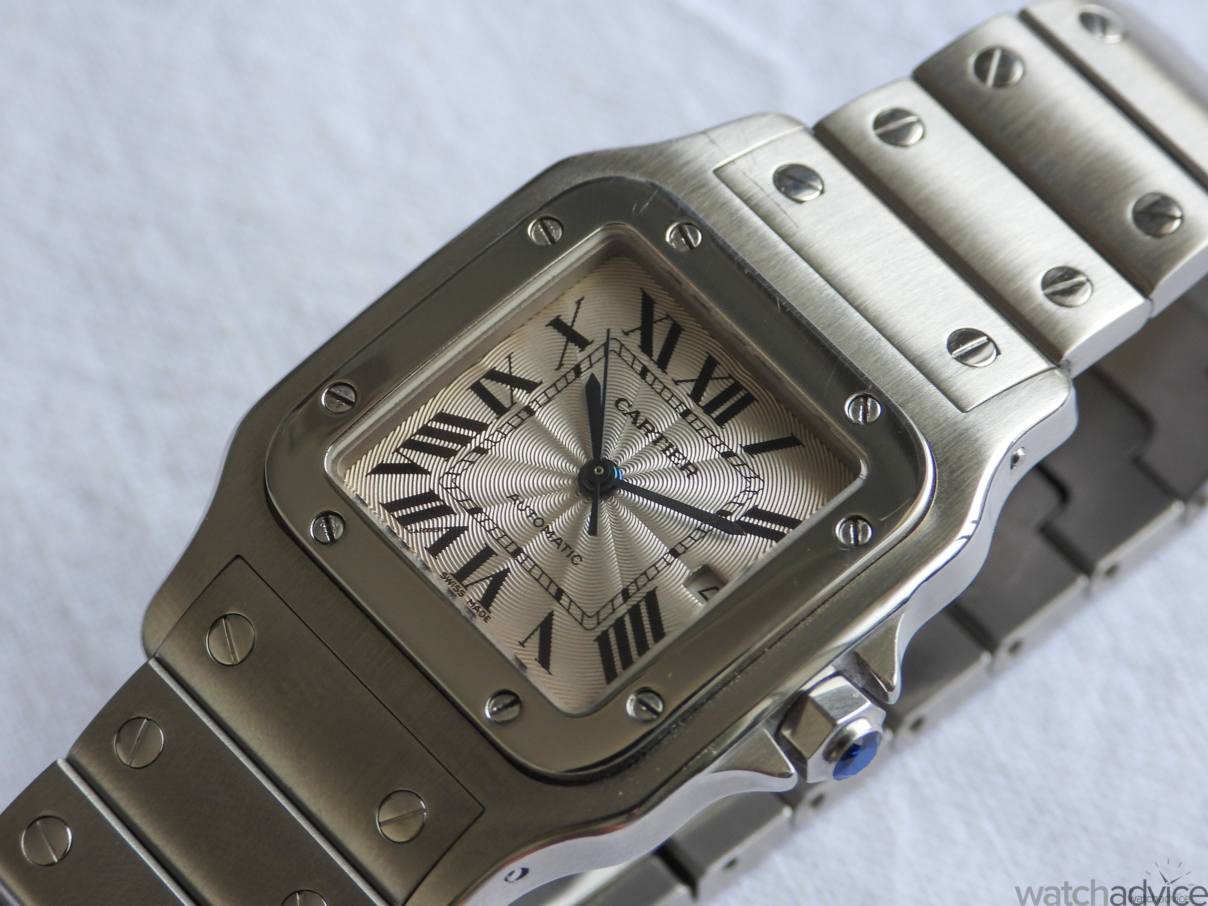 cartier santos homage watch