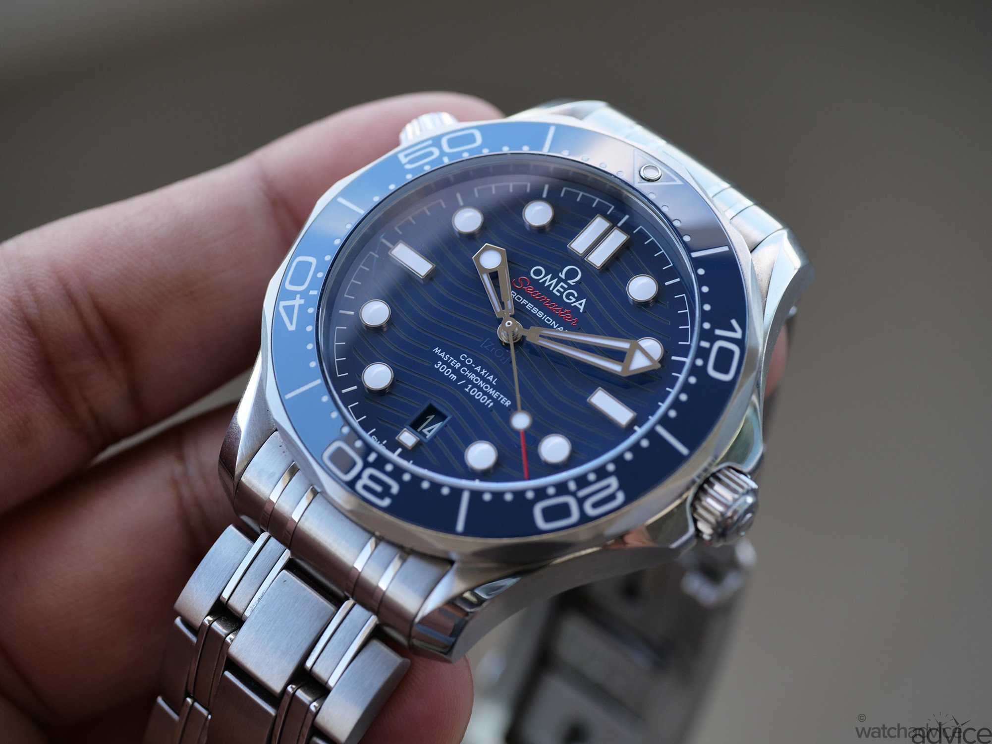 seamaster 300m blue