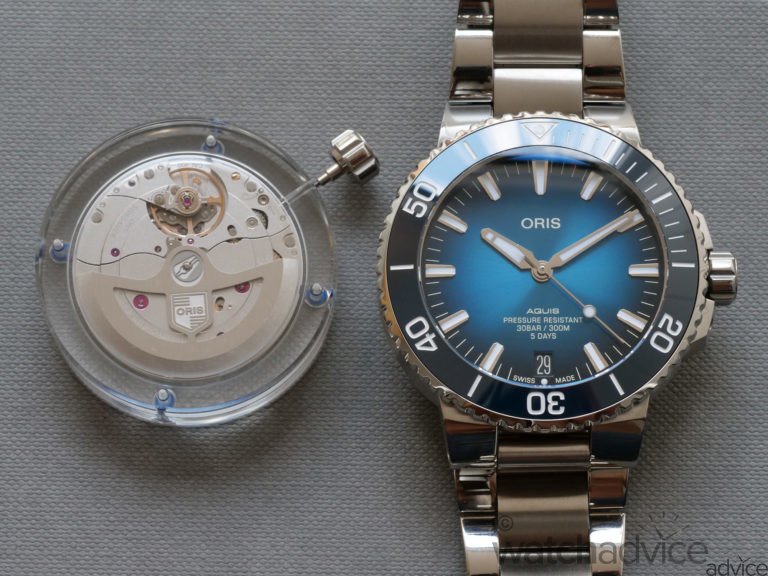 oris aquis date calibre 400 on wrist oris aquis date calibre 400 on wrist