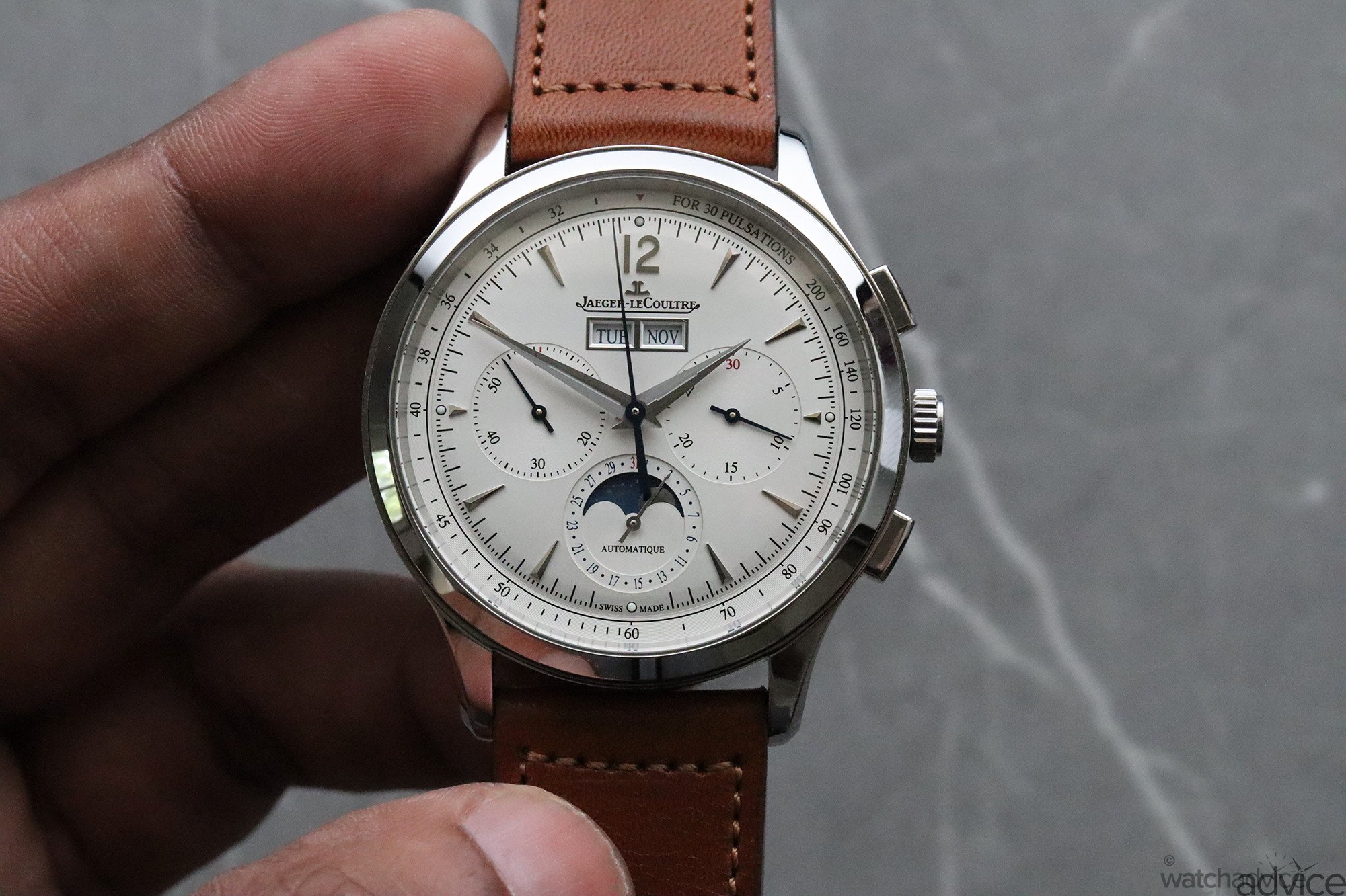 Jaeger LeCoultre Master Control Chronograph Calendar Review Watch Advice