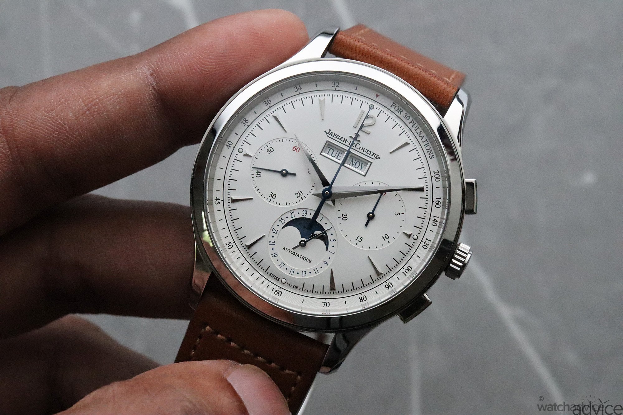 Jaeger LeCoultre Master Control Chronograph Calendar Review Watch Advice