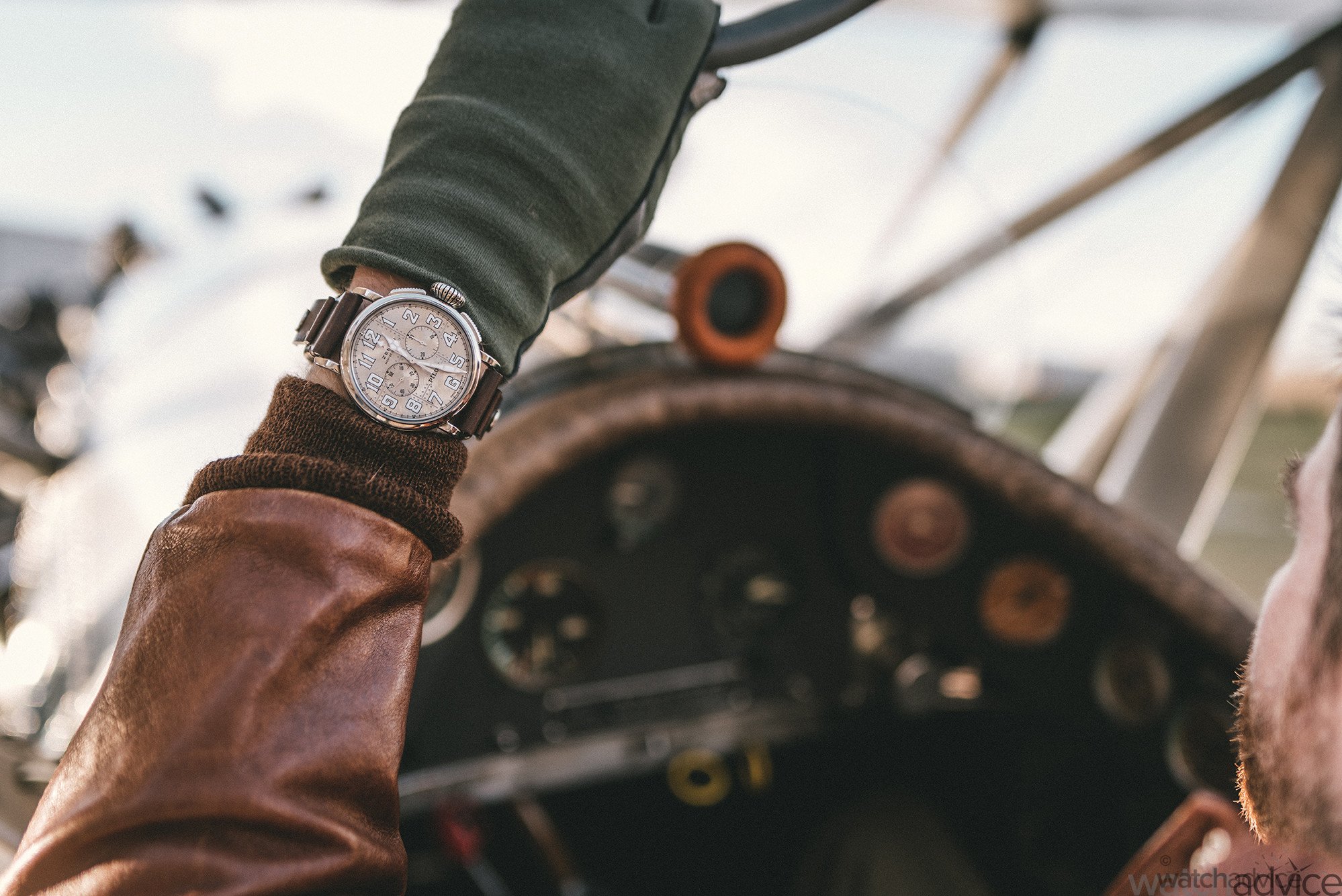Pilot type discount 20 chronograph