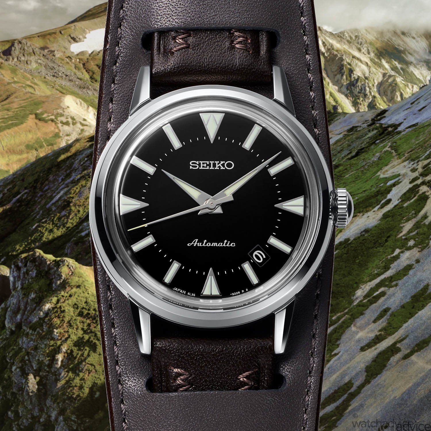 The re-creation of Seiko's first Alpinist watch from 1959. An important  sports watch classic is re-born.