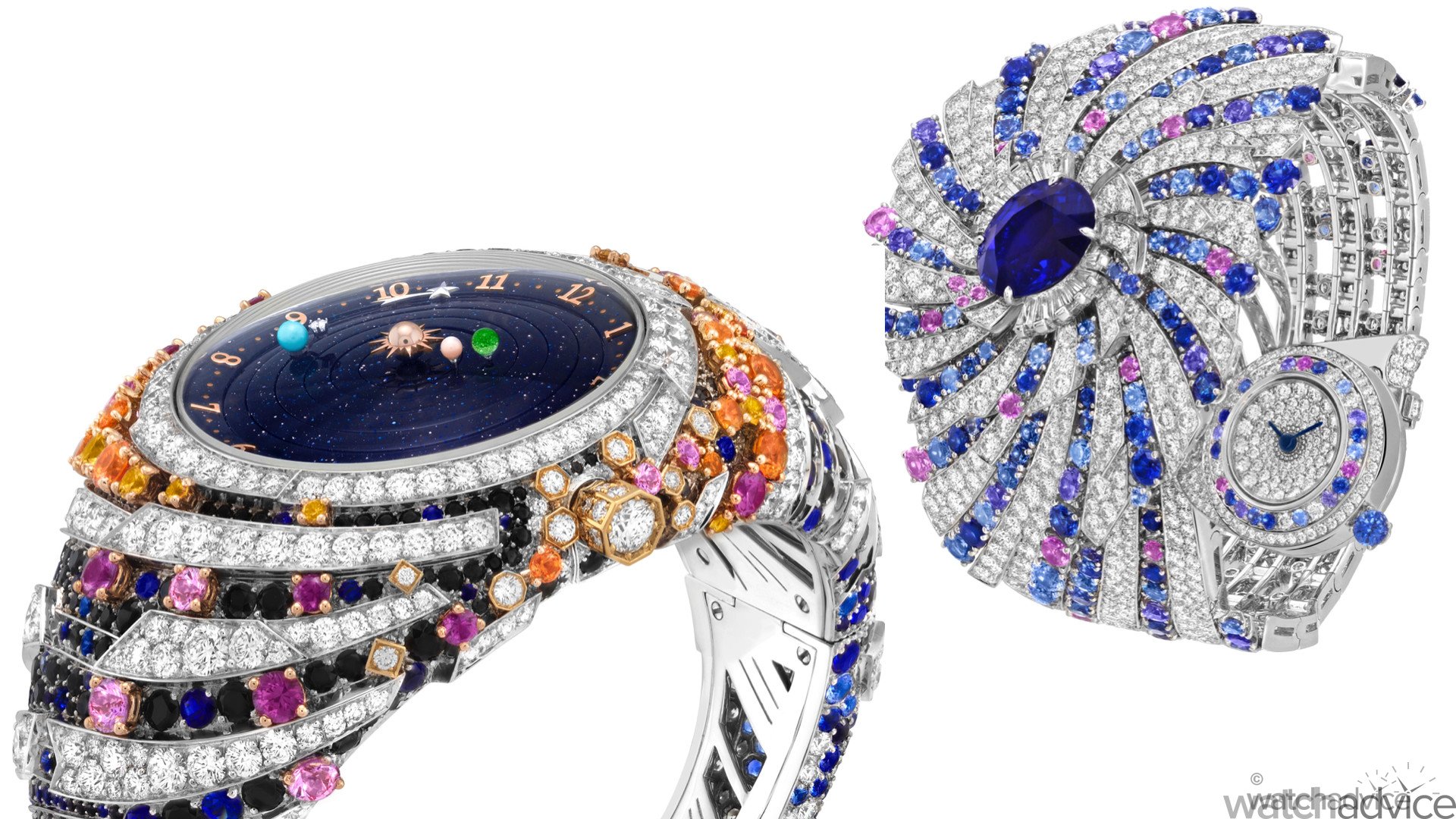 Van Cleef Arpels Plan tarium High Jewelry Timepiece Galaxie