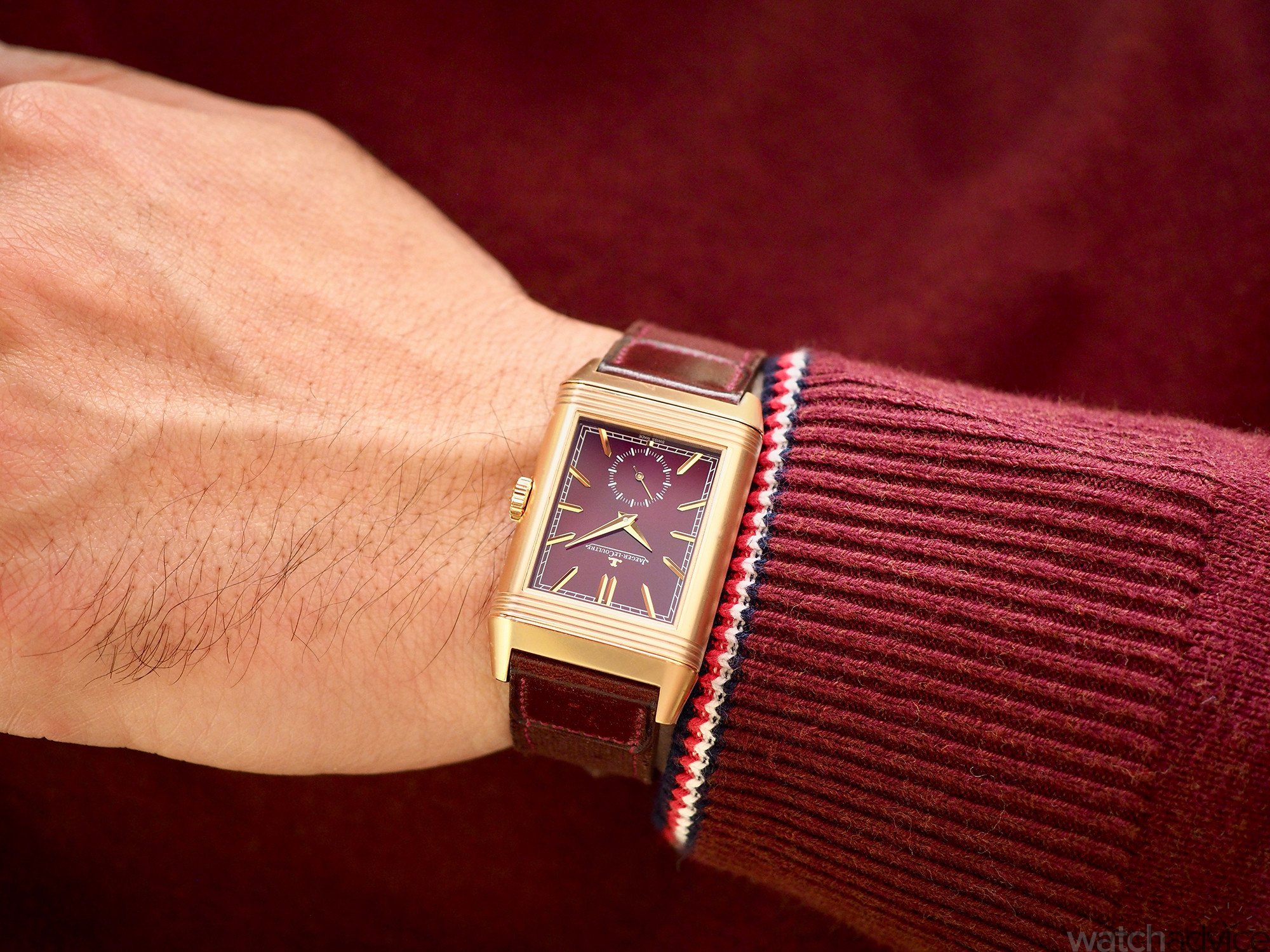 Reverso burgundy cheap
