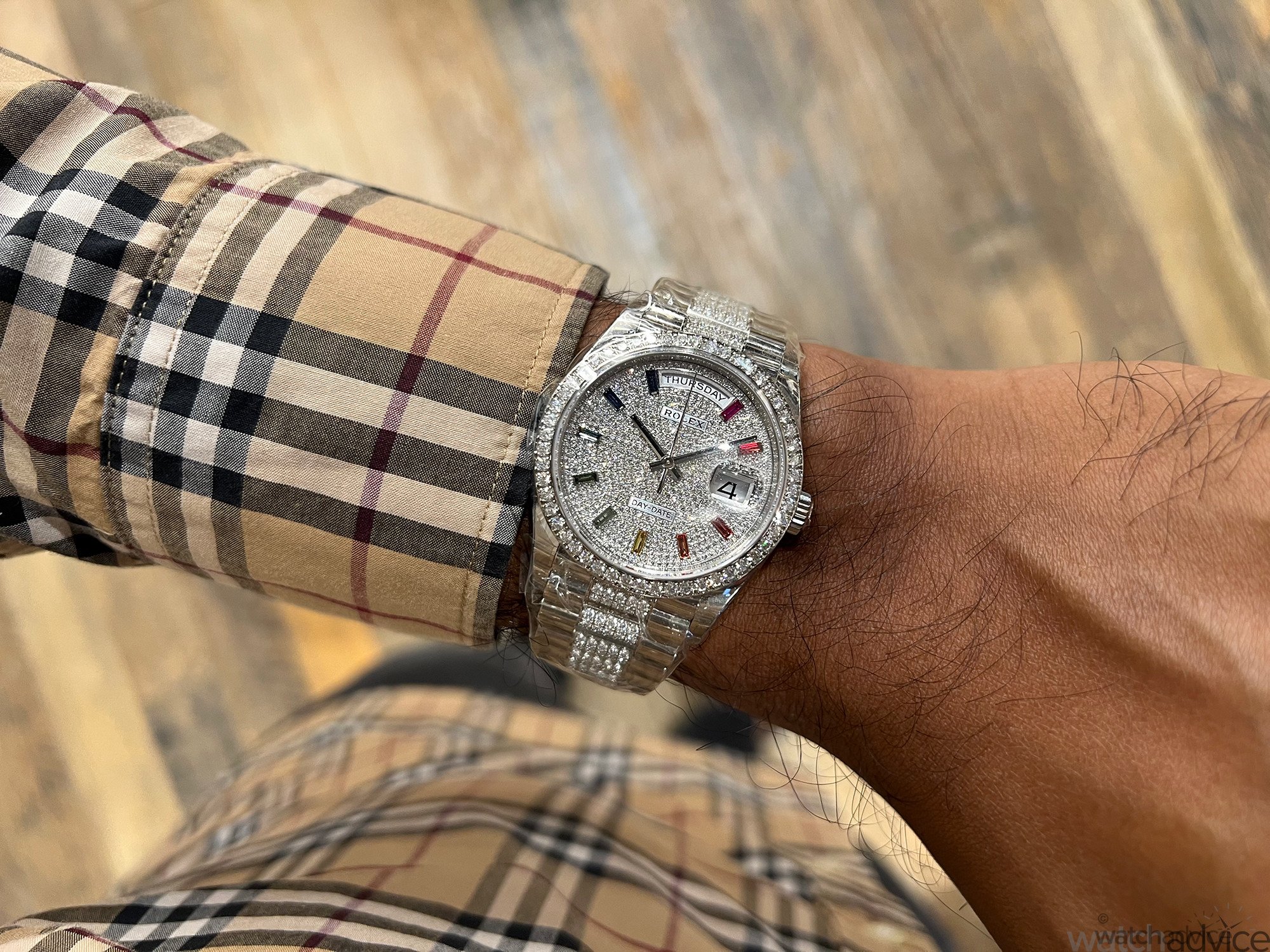 The hour glass 2025 rolex
