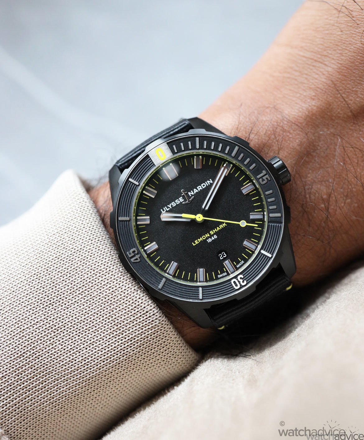 Ulysse Nardin Diver Lemon Shark Handson Review Watch Advice