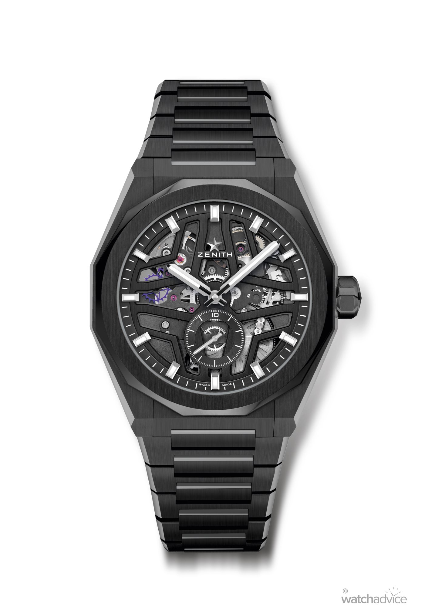 Zenith Defy Skyline Ceramic Black Automatic Watch 49.9300.3620/21.I001
