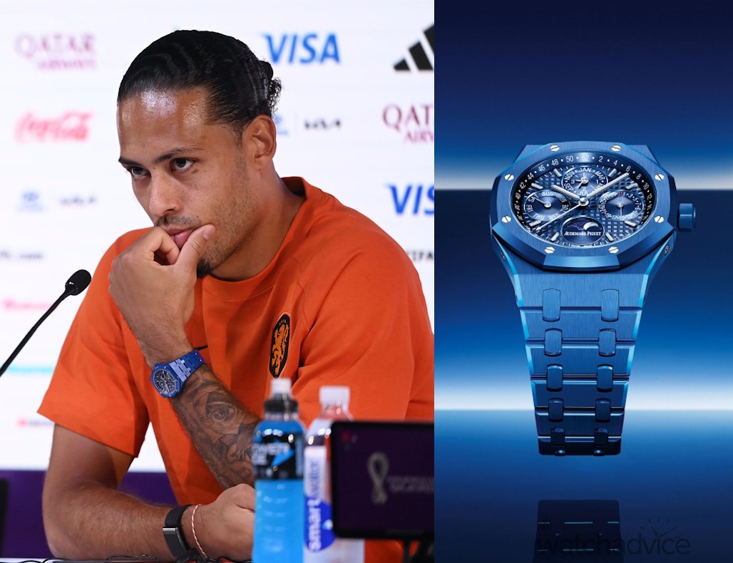 Celebrities with Royal Oak Perpetual Calendar in Blue Ceramic 2657 – IFL  Watches