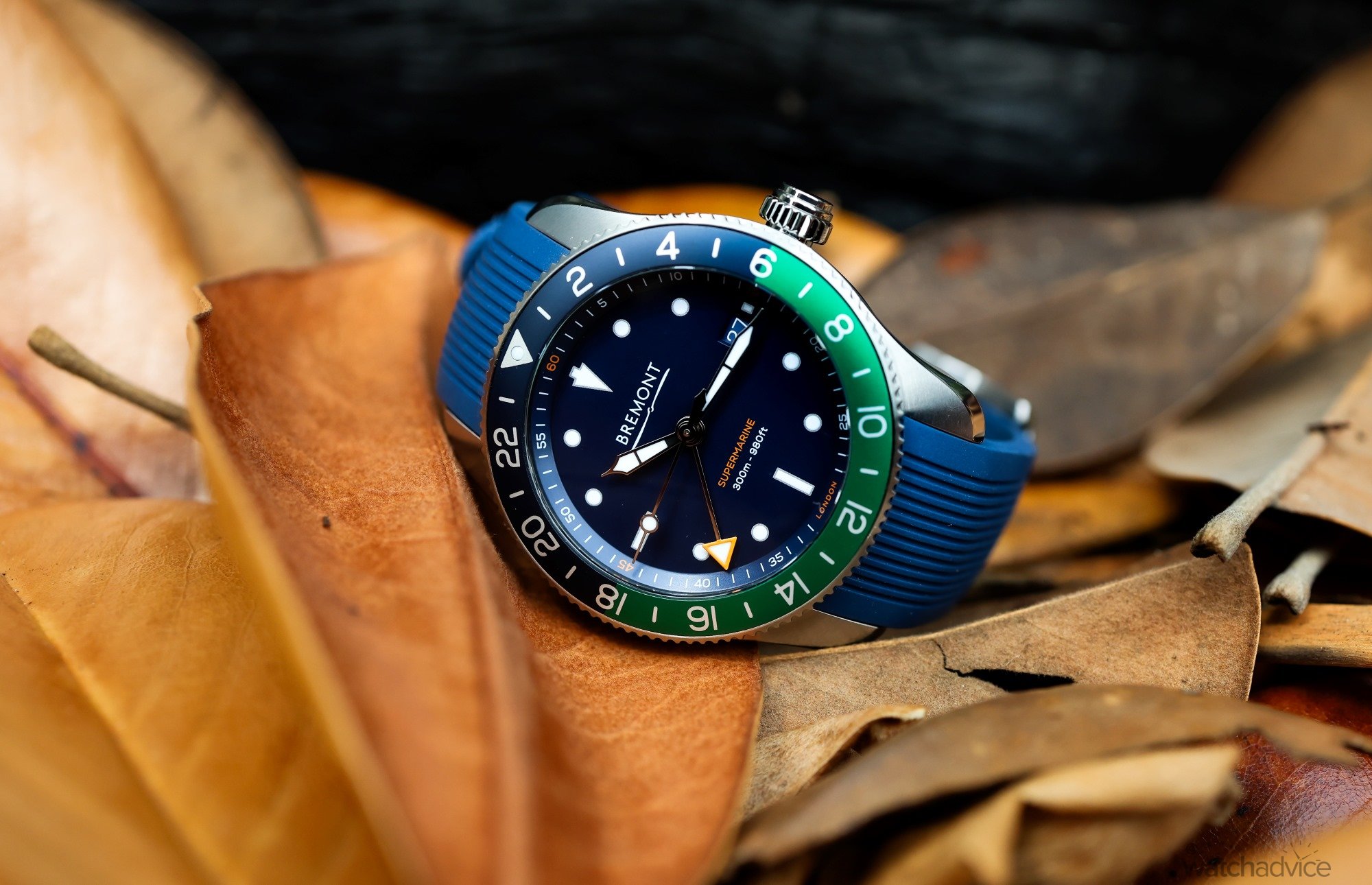 REVIEW Hands On With The New Bremont Supermarine GMT Diver