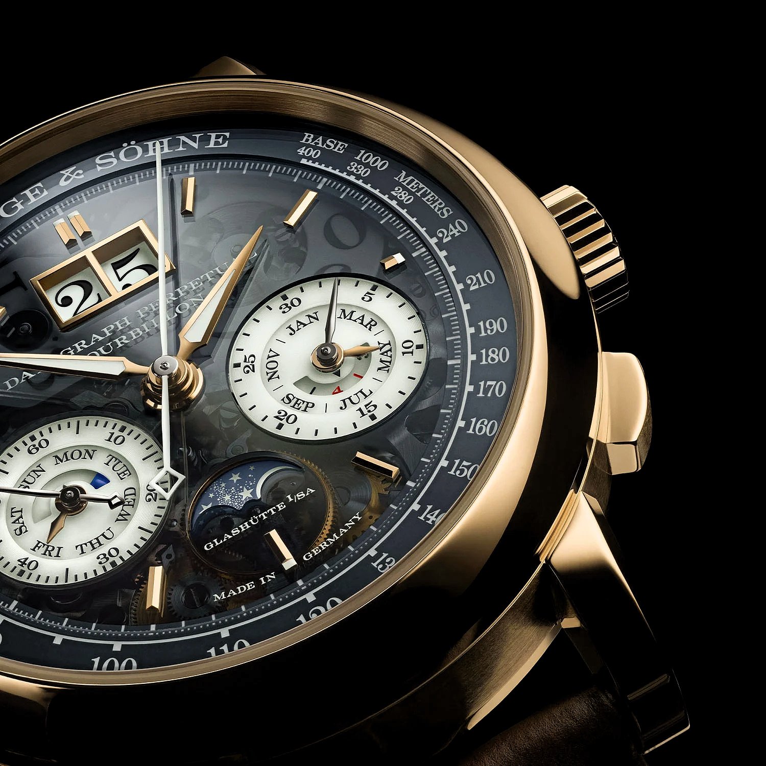 A. Lange Sohne Unveils the Datograph Perpetual Honeygold Lumen Watch Advice