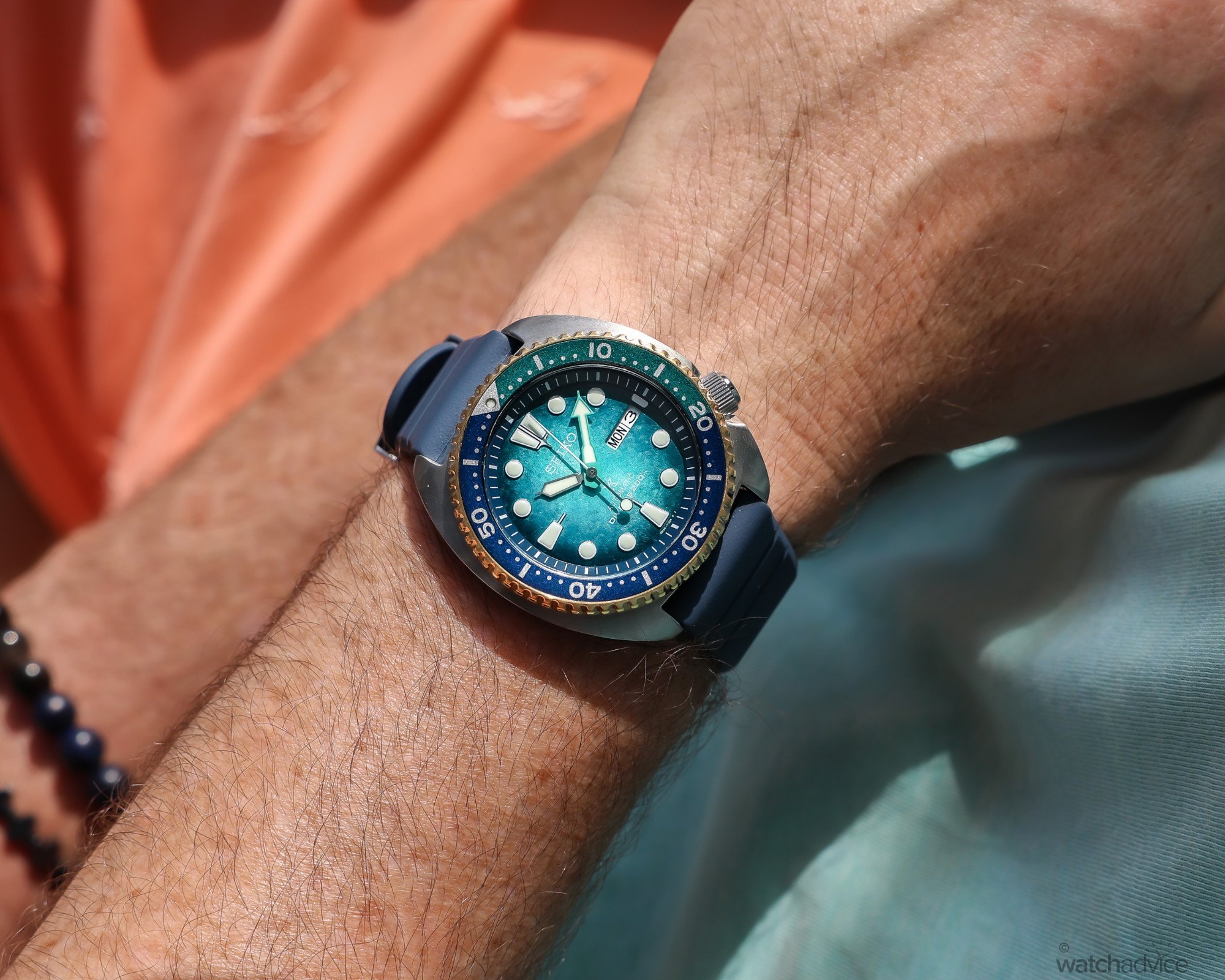 Seiko Prospex in the sun