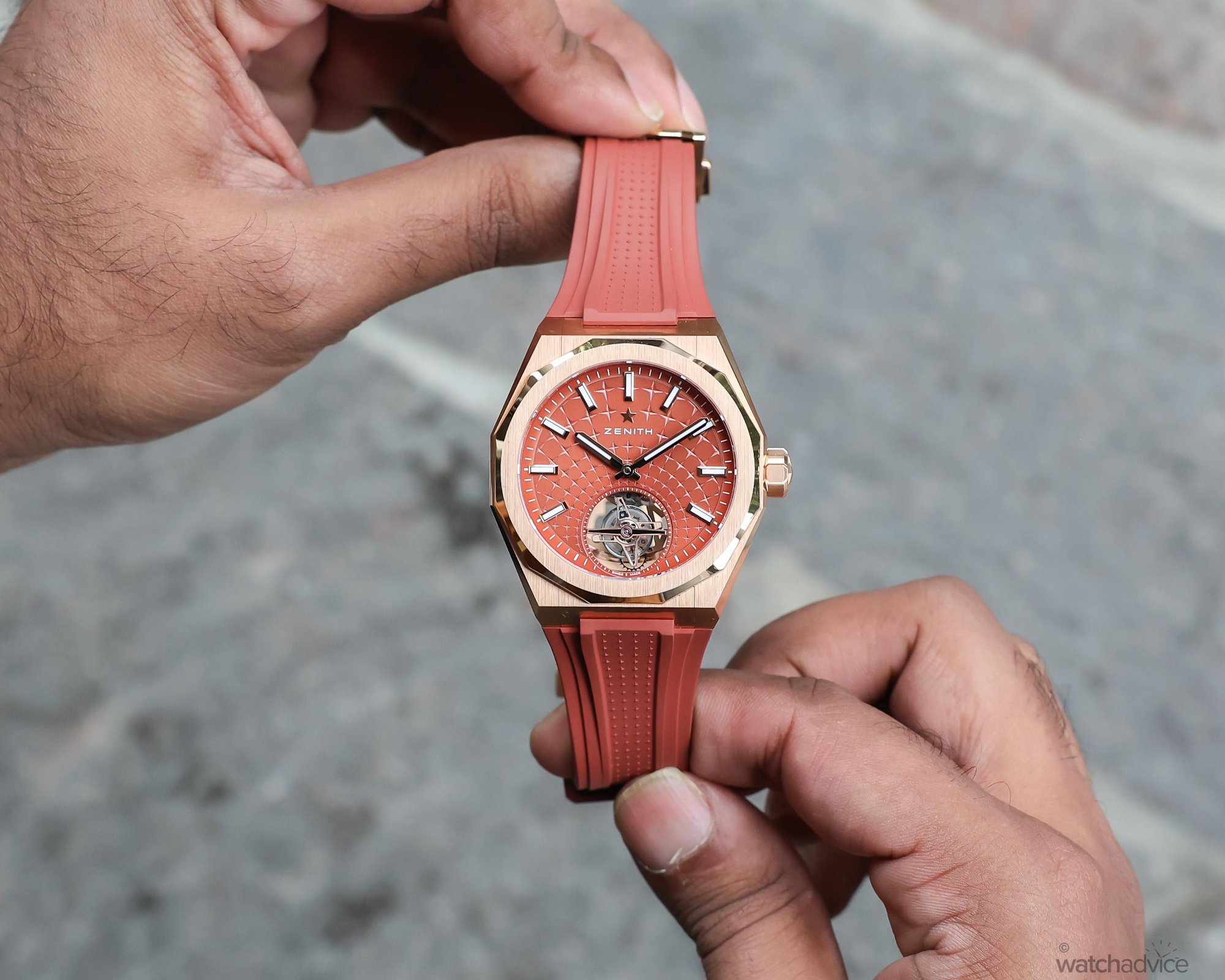 Zenith DEFY Skyline Tourbillon Rose Gold