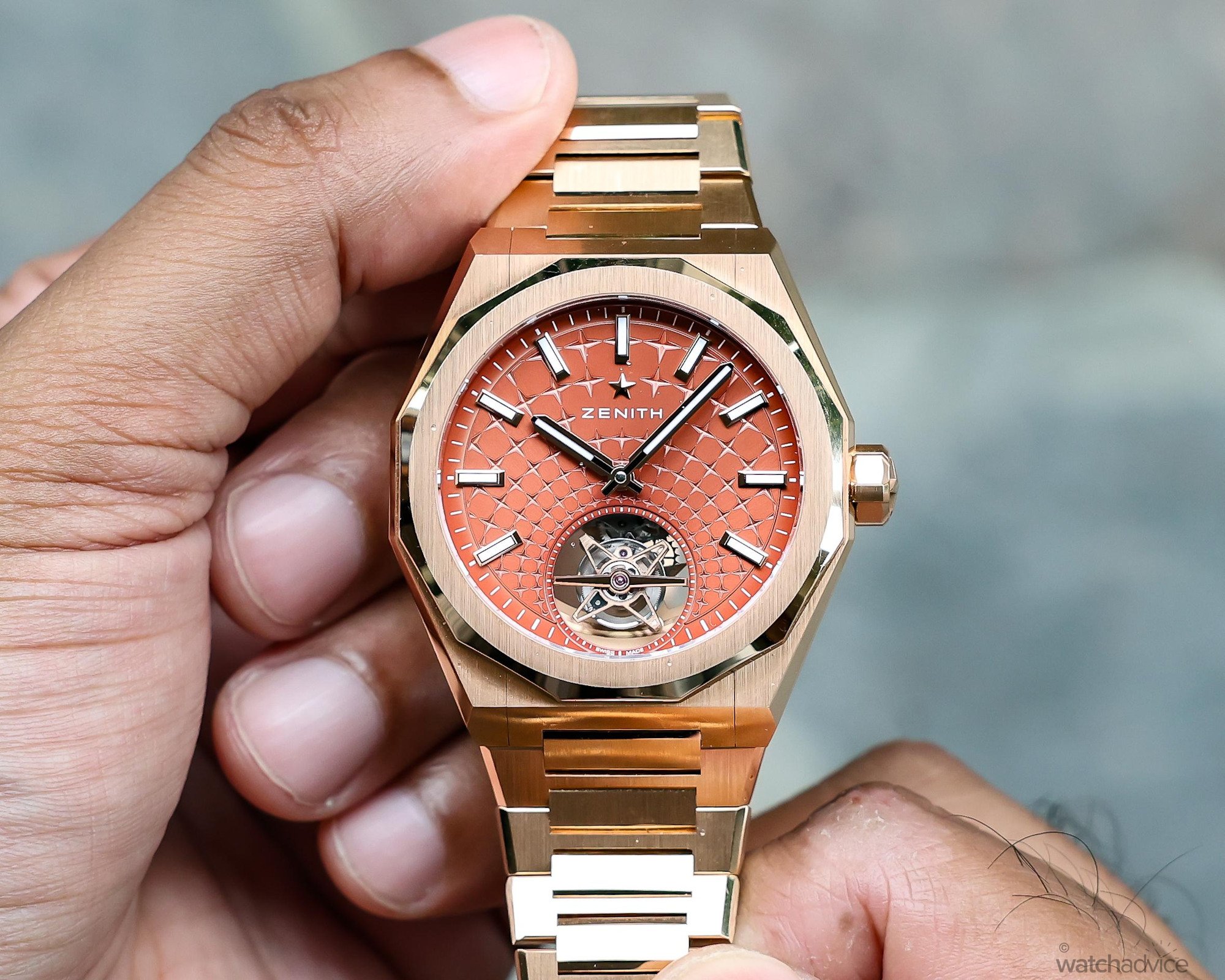 Zenith DEFY Skyline Tourbillon Rose Gold