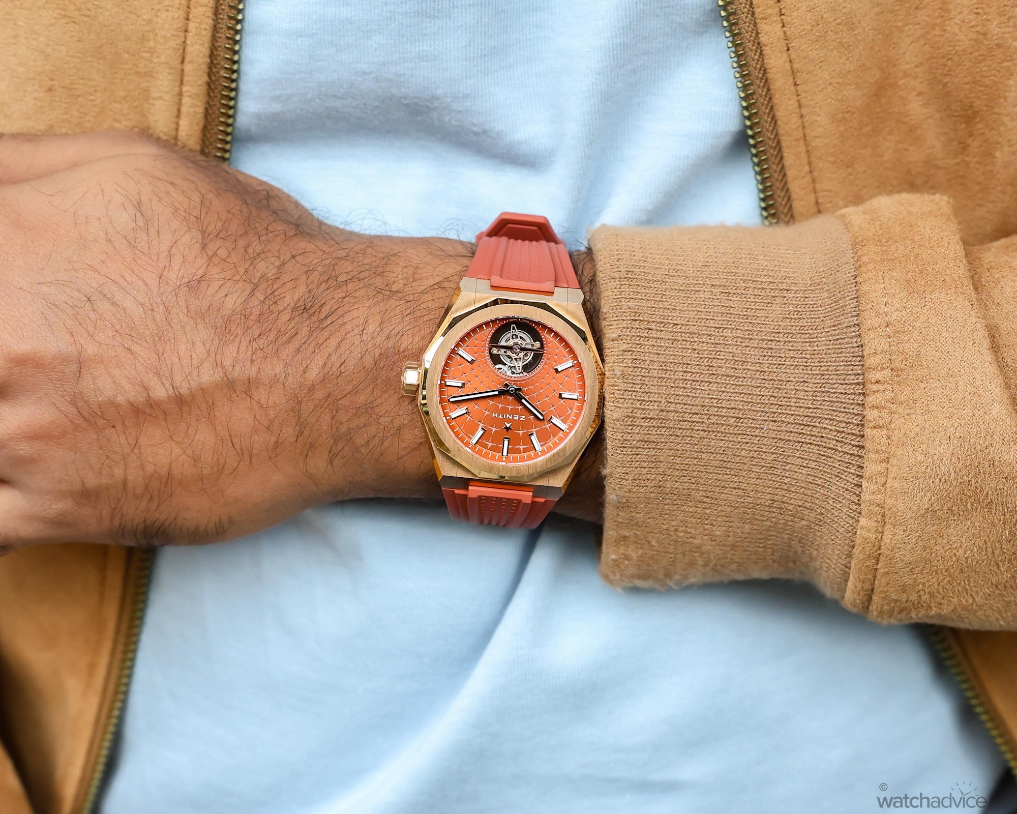 Zenith DEFY Skyline Tourbillon Rose Gold