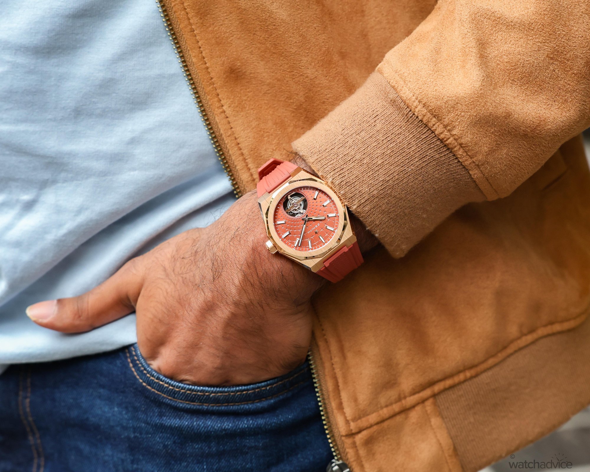 Zenith DEFY Skyline Tourbillon Rose Gold
