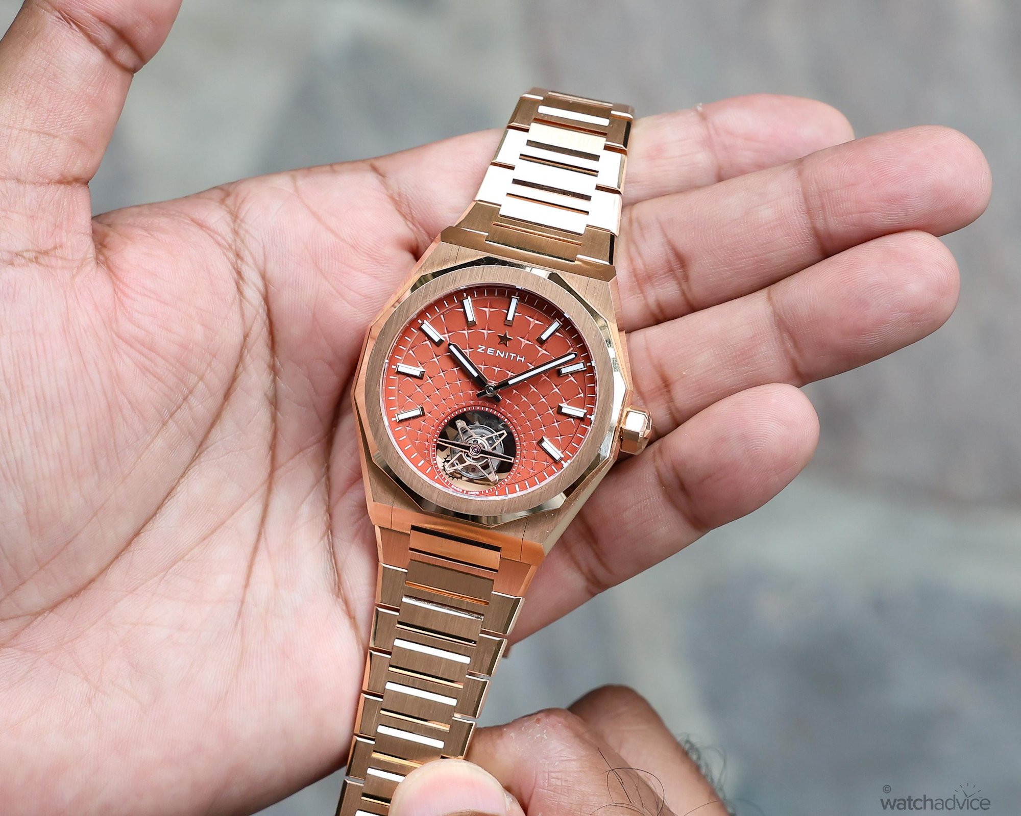 Zenith DEFY Skyline Tourbillon Rose Gold