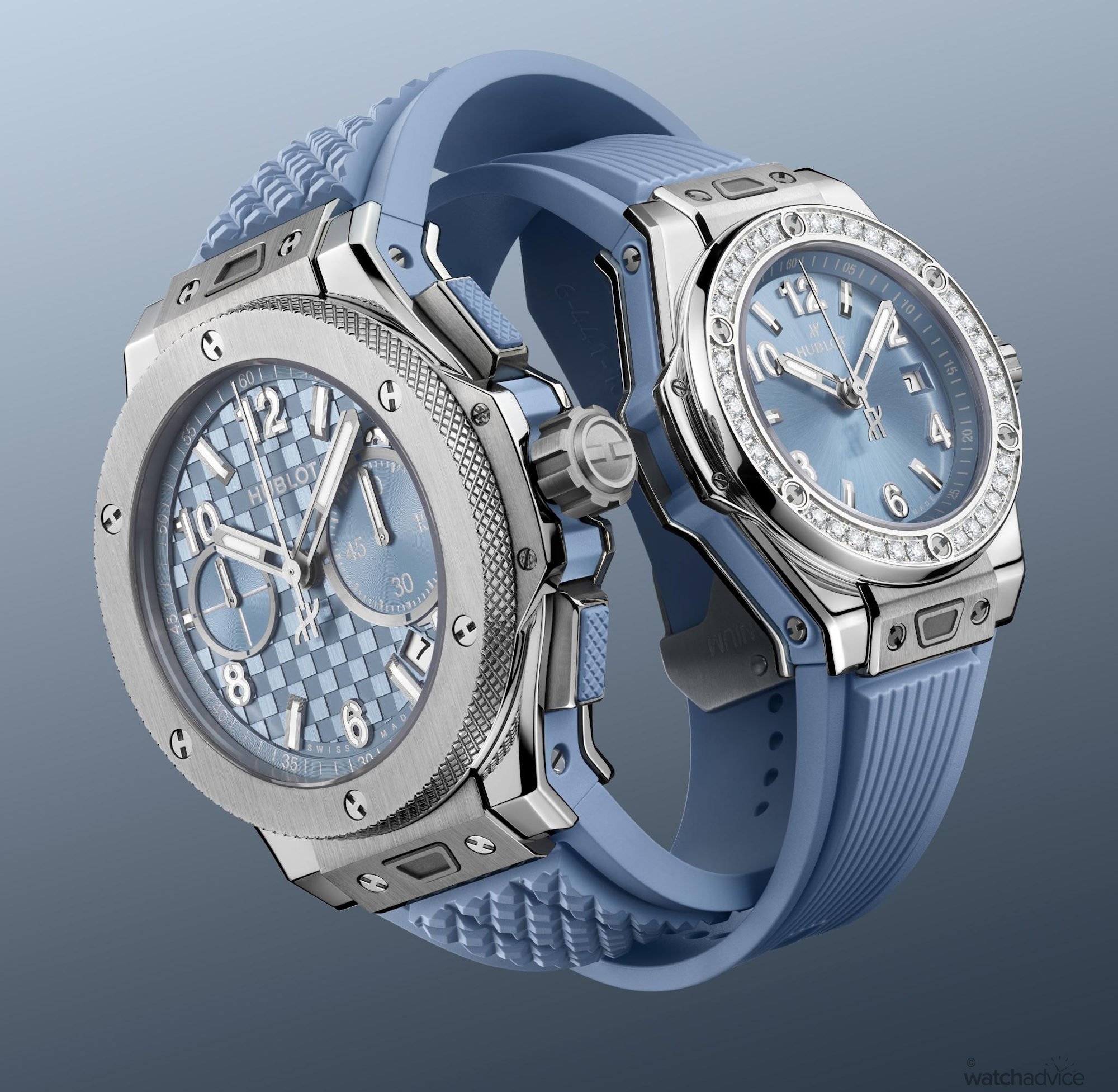 Hublot Big Bang Original Unico & Spirit of Big Bang Titanium Coal Blue