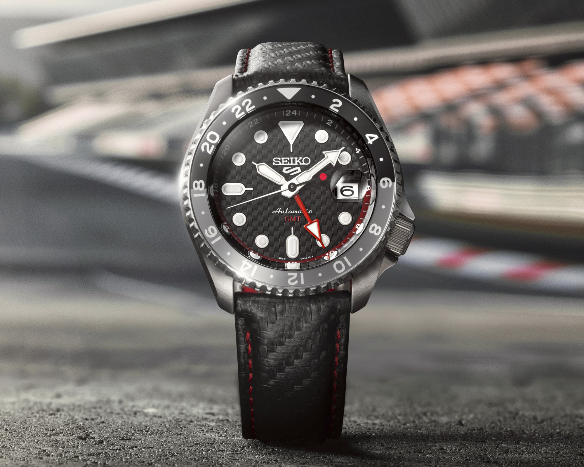 Seiko 5 Sports GMT Supercars Edition