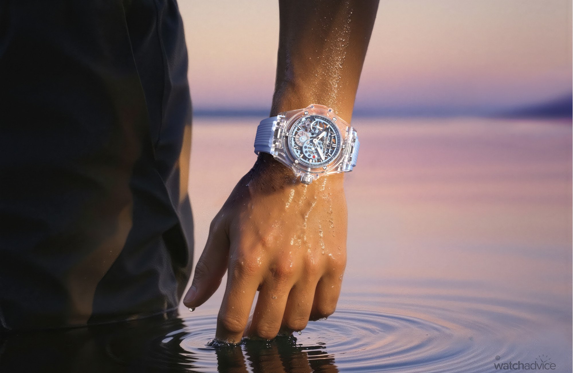 Hublot Introduces New Big Bang Sapphire Sky Blue