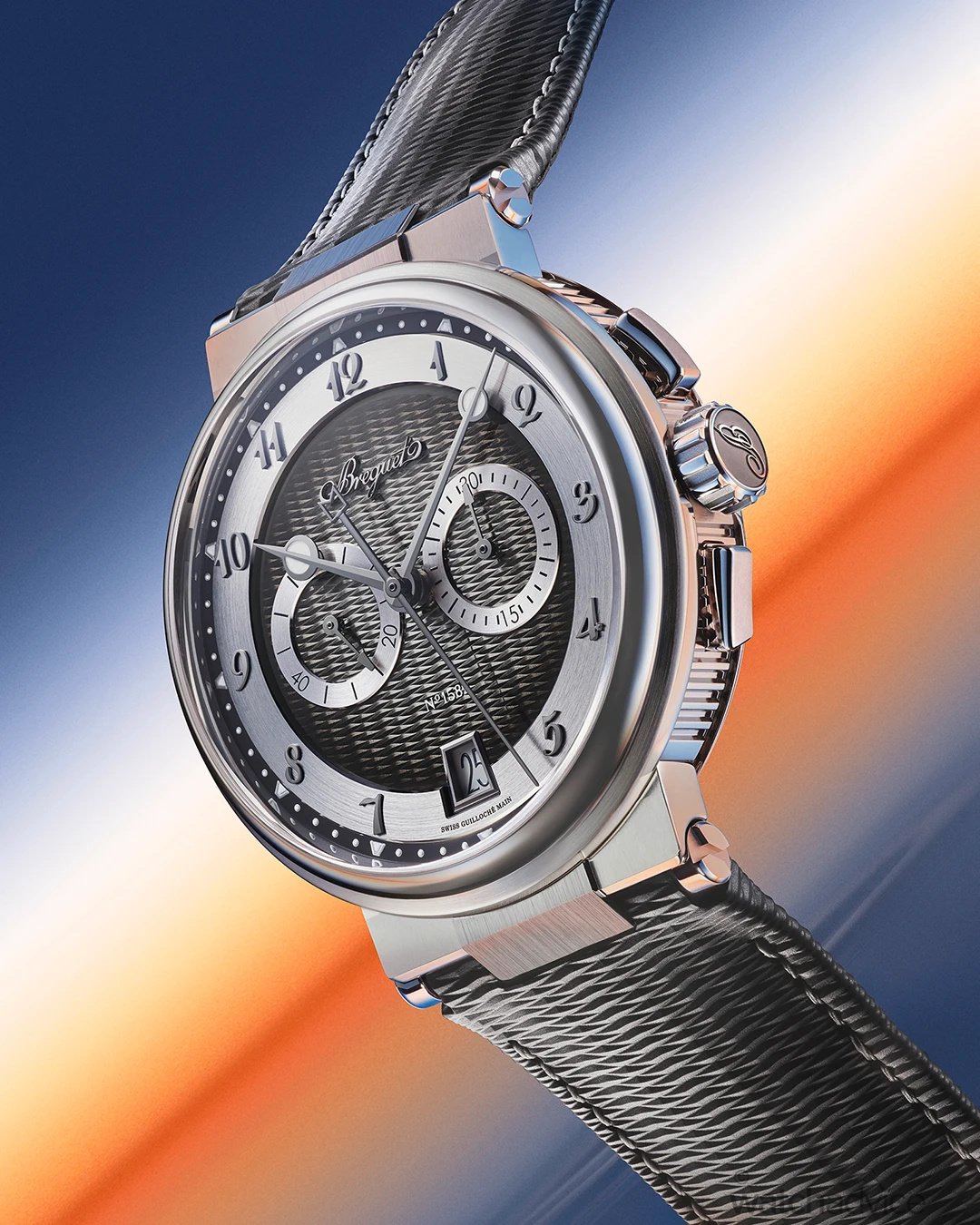 Breguet Gives The Marine Chronographe 5527 A Fresh New Look